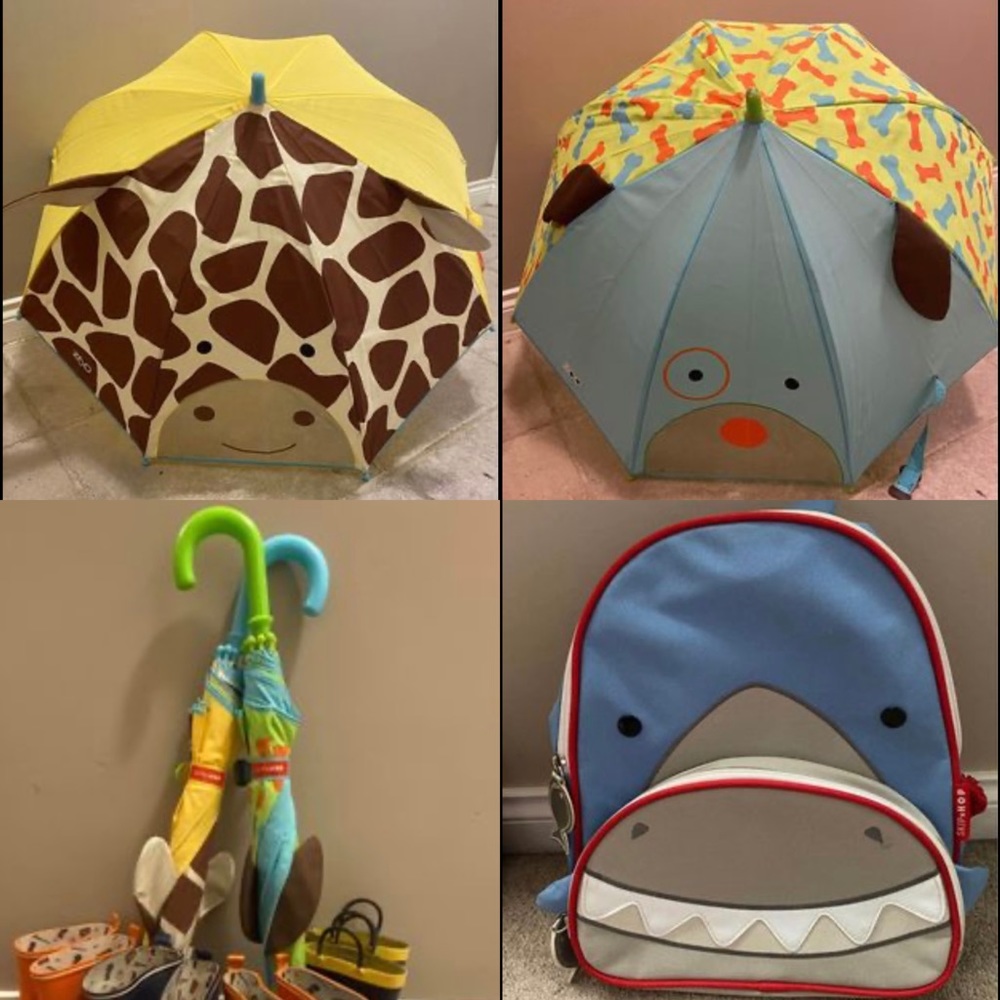SkipHop umbrellas backpack Carters raincoats
